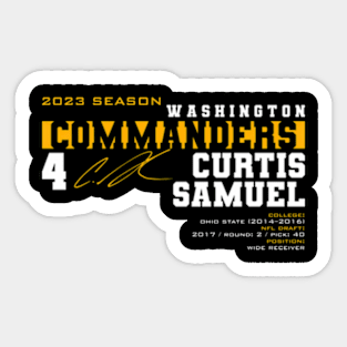 Samuel - Bills - 2024 Sticker